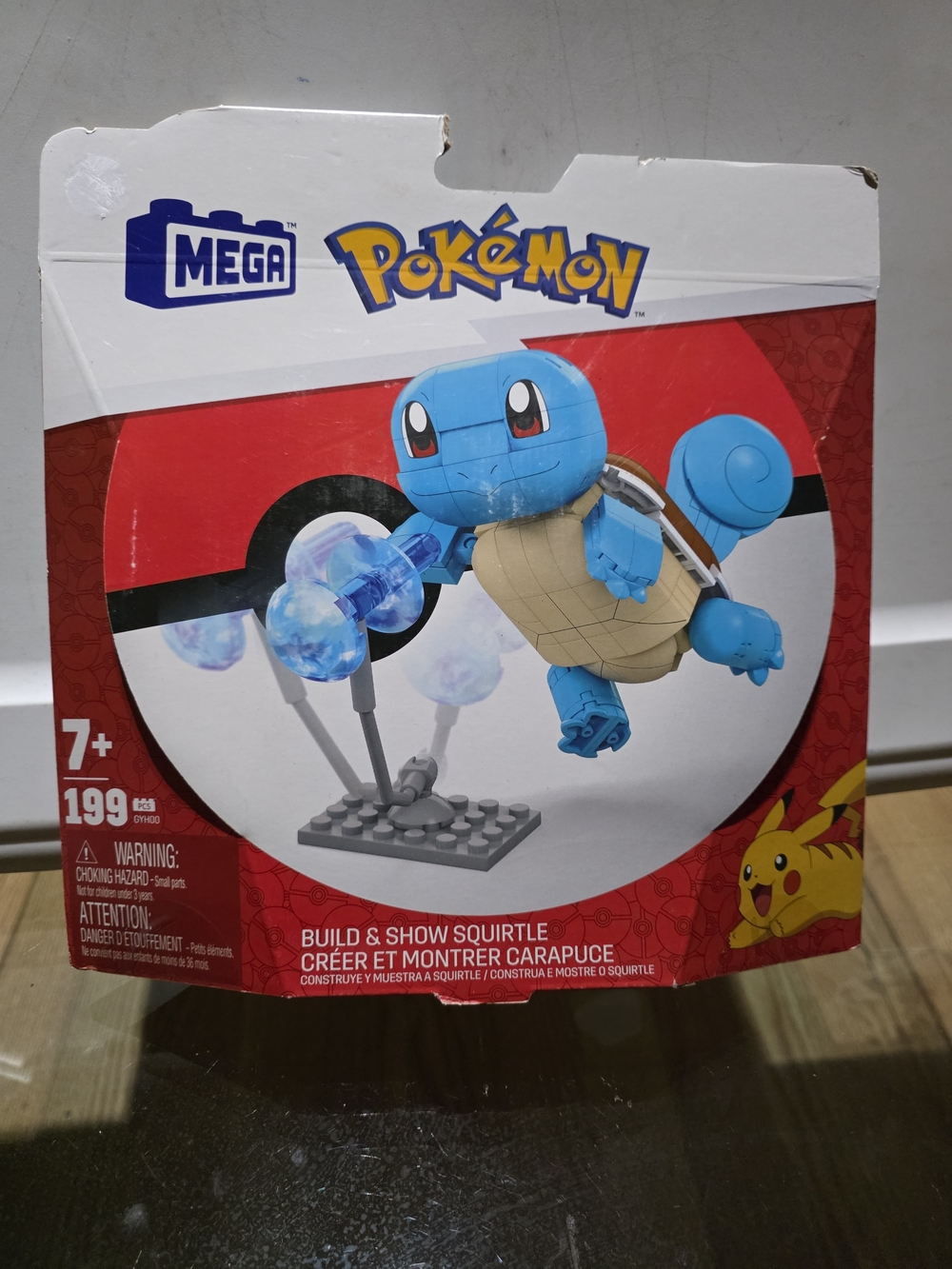 MEGA Pokémon Build & Show Squirtle Figure
